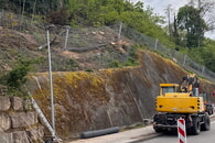 Schutznetze Neckartalradweg