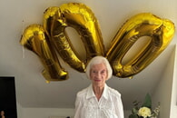 Maria Luise Hermann feierte ihren 100. Geburtstag mit einem gro&szlig;en Fest 