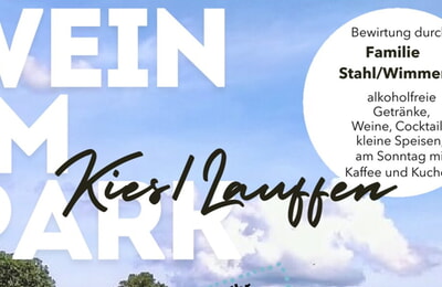 Wein im Park
