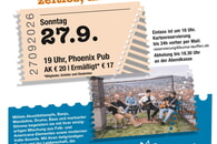 Einlass 18 Uhr Beginn 19 Uhr, reservierung@kuma-lauffen.de, Phoenix Pub, AK 20/17 &euro; 