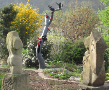 Skulpturen im Garten