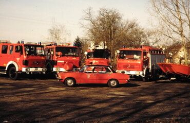 Fahrzeuge 1980er Jahre mit neuem TLF