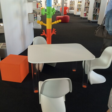 Kinderbereich der Mediathek (Foto: Keßler)