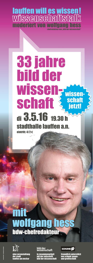 Lauffen will es wissen 3.5.2016 bild der wissenschaft Wolfgang Hess