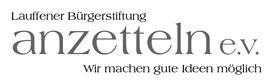 Logo des Vereins Lauffener Bürgerstiftung anzetteln e. V.