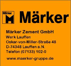 Logo der Firma Märker Zement GmbH