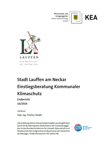 KEA Endbericht Einstiegsberatung Kommunaler Klimaschutz