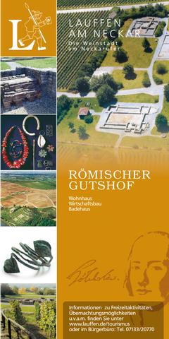 Titelseite der Broschüre Römischer Gutshof
