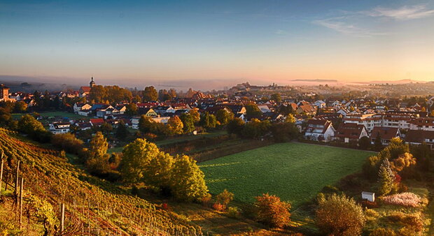 Morgenstimmung im Oktober (Foto: Ulrich Seidel, 2017)