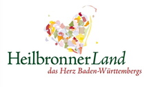 Logo der Touristikgemeinschaft Heilbronner Land - das Herz Baden-Württembergs
