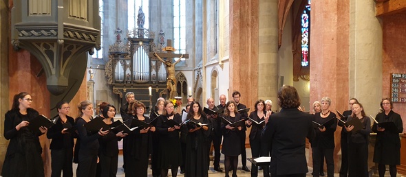 Freiburger Kammerchor in Lauffen a.N. (Foto: Bettina Keßler)