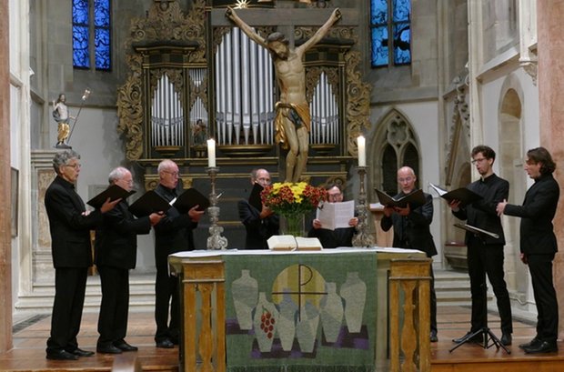 Freiburger Kammerchor - Männerchor (Foto: Helga El-Kothany)