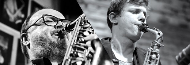 Gipfeltreffen des Jazz: Klaus Graf & Jakob Manz (Foto: Micha Brem)