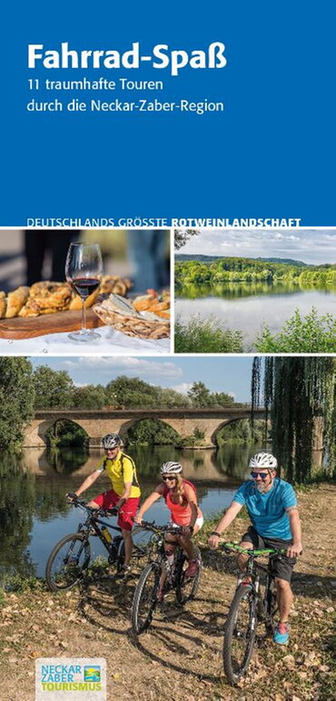 Titelbild der Broschüre Neckar-Zaber Fahrrad-Spaß