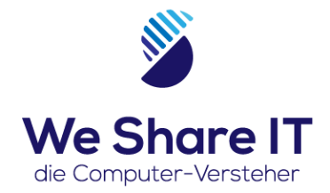 Logo der Firma WeShareIT