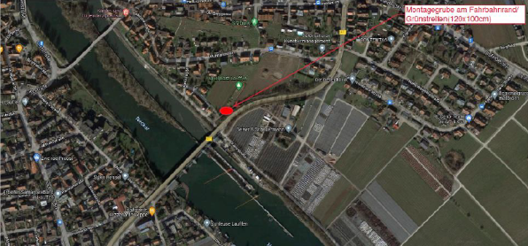 B27 Neckarbrücke Tiefbauarbeiten 17.2.22