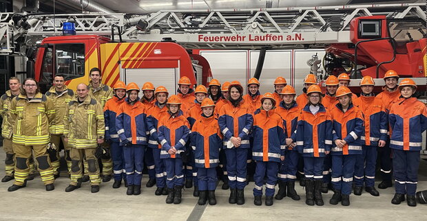 Jugendfeuerwehr Gruppenbild