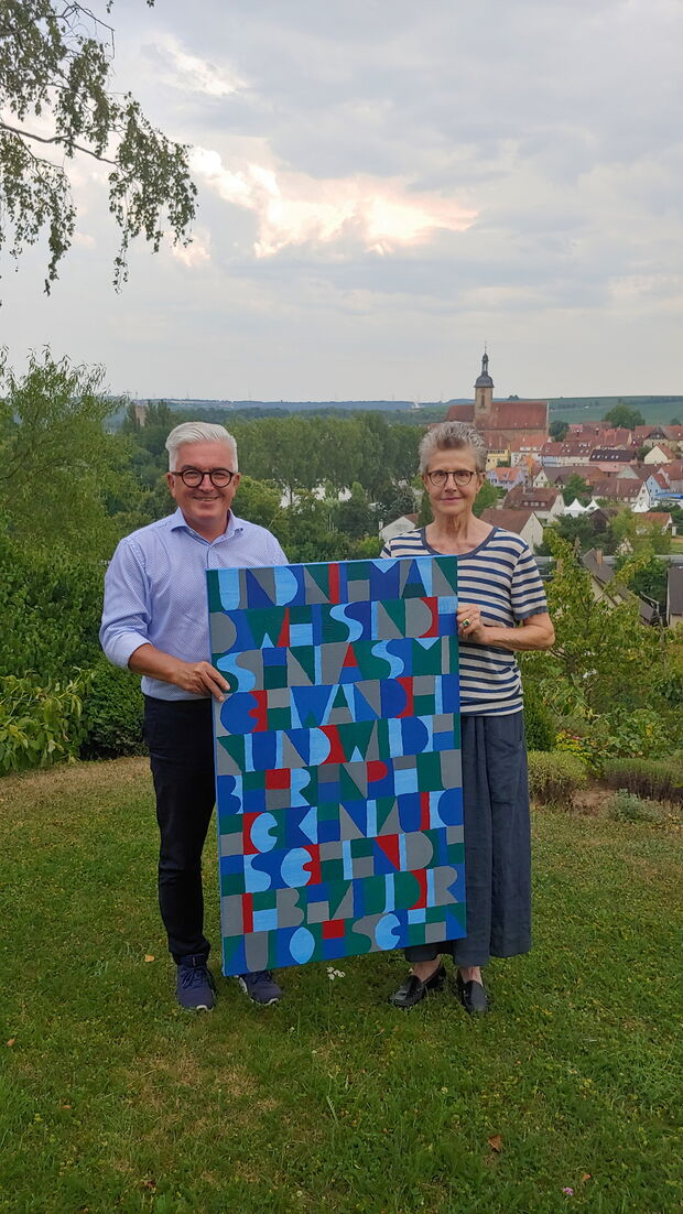 Foto: Hettenbach - Verabschiedung Vorsitzende Hölderlin-Freundeskreis Gerlinde Endriß