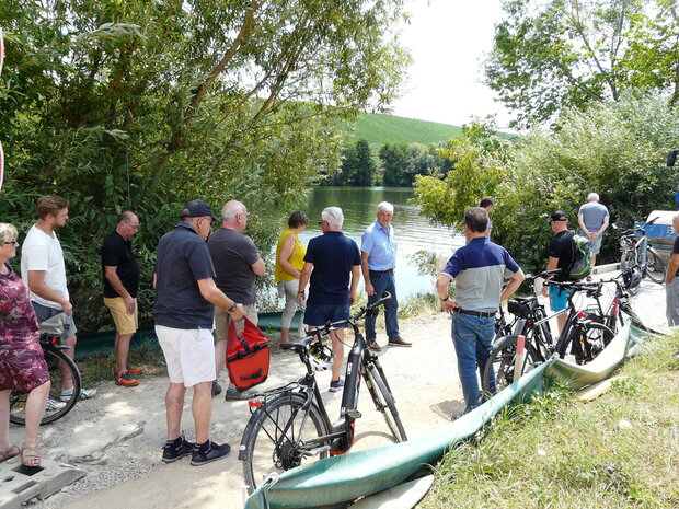 Baustellentour des Gemeinderates Teil 1: Fahrradweg Kirchheim  Verkehr