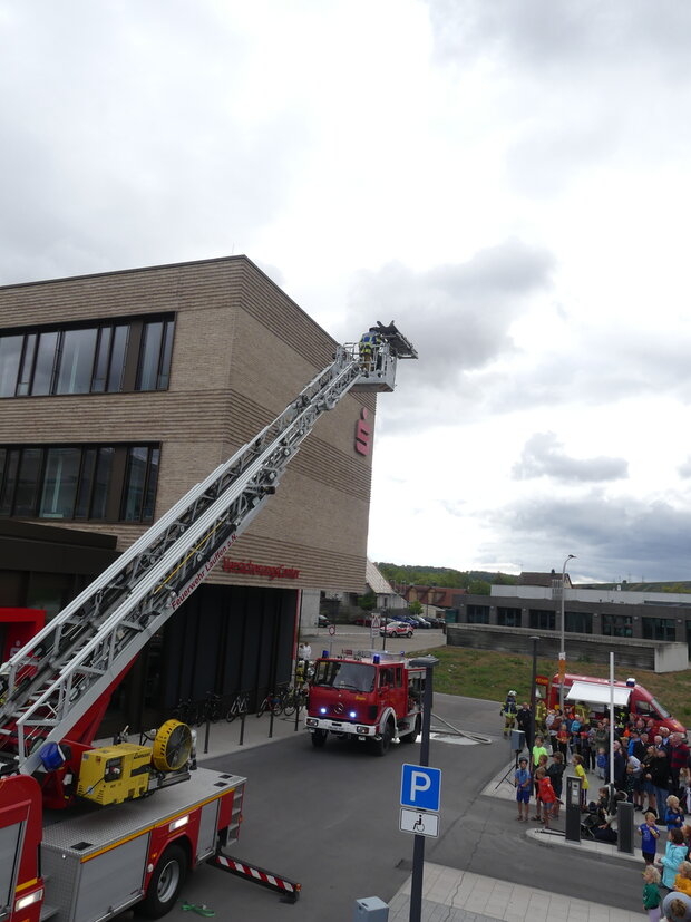 Jahreshauptübung der Freiwilligen FEuerwehr Lauffen a.N. am 10.09.2022