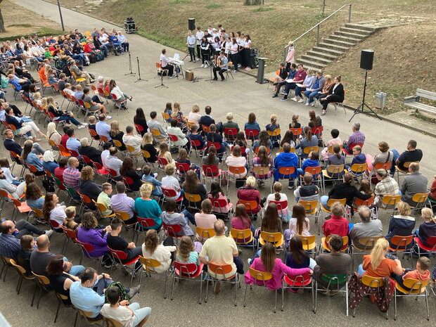 Begrüßungsfeier für Klasse 5 am Hölderlin-Gymnasium Lauffen 2022/23