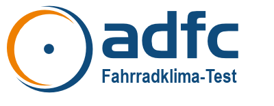 Logo Fahrradklima-Test 2022 des ADFC