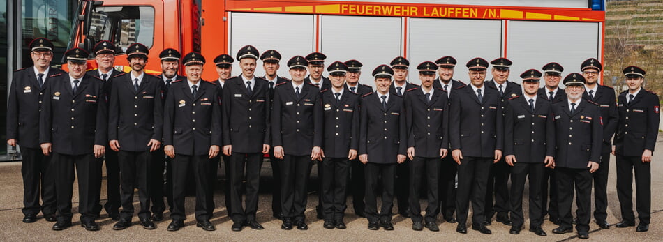 Zug- und Gruppenführer der Freiwilligen Feuerwehr Lauffen
