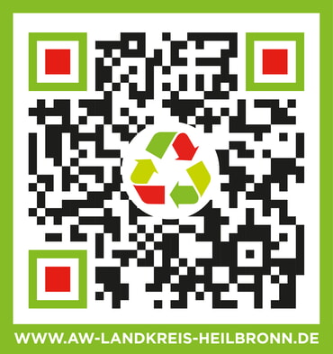 QR-Code Abfallwirtschaft Landkreis Heilbronn