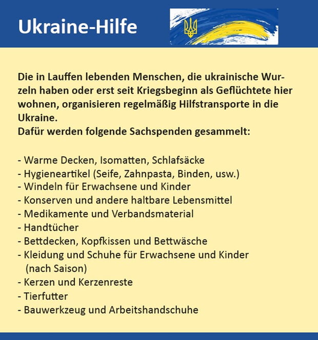 Ukraine-Hilfe