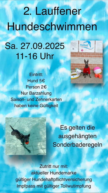 2. Lauffener Hundeschwimmen