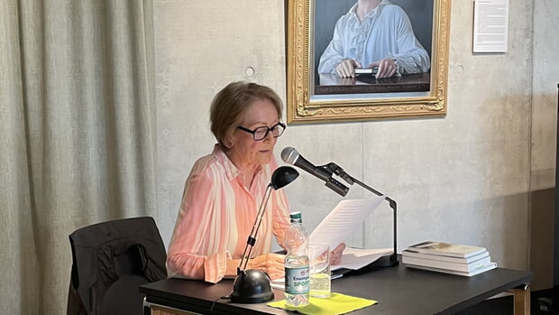 Rosa Speidel liest aus ihren Gedichtbänden im Höderlinhaus
