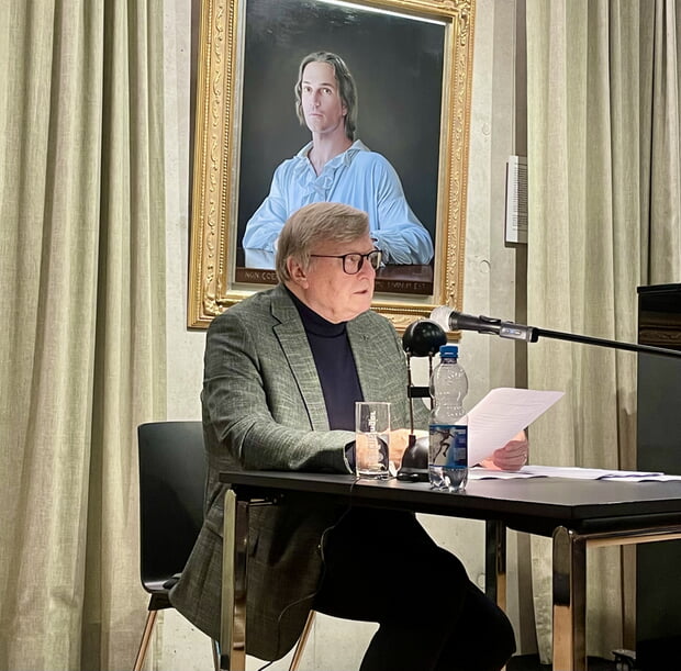 Karl-Josef Kuschel im Hölderlinhaus