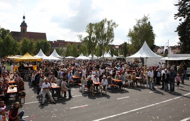 SWR1 Pfännle auf dem Lauffener Kiesplatz 2009
