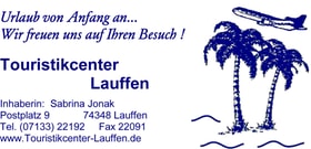 Logo der Firma Touristikcenter Lauffen