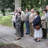 Der Bürgermeister unterwegs mit Gästen aus La Ferté-Bernard (2010)