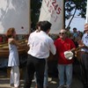 Bau von 3 venezianischen Barchettas mit Kindern aus Frankreich und Italien 2003