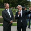 Kiesplatzeinweihung mit Minister Untersteller