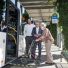 neuer Citybus mit Rampe