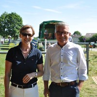 Reitturnier mit der Vorsitzenden Dagmar Zoller-Lang