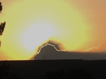 Joachim Baumann - 31.07. - Sonnenuntergang über den Weinbergen Ebinheide