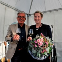 Eröffnung mit Weinkönigin Ritz Wein auf der Insel