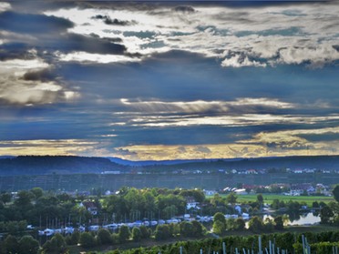 21.09.2017 - Werner Ohsam - Lauffen mit toller Wolkenformation