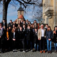 14.03.2018  - Empfang AustauschschülerInnen aus Southam, England