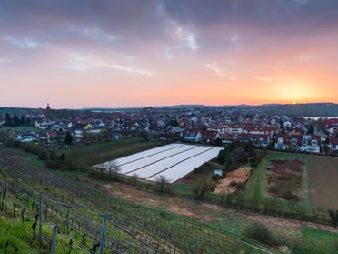 09.04.2018 - Ulrich Seidel - Sonnenaugang über Lauffen 2