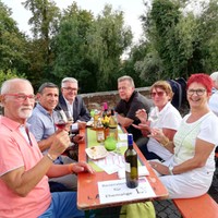 Wein auf der Insel - Treffen mit den Ehemaligen