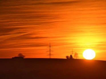 15.02.2019 - Ulrich Seidel - Landschaft bei Sonnenaufgang 