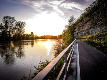 22.05.2019 - Werner Ohsam - Sonnenuntergang am Lauffener Fahrradweg