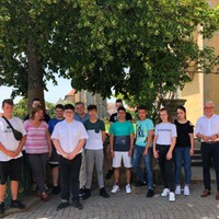 26.06.2019 - Besuch der 8. Klasse Hölderlin-Werkrealschule