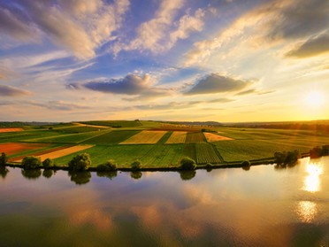 21.06.2019 - Ulrich Seidel -Blick vom Krappenfelsen auf den Neckar zur goldenen Stunde