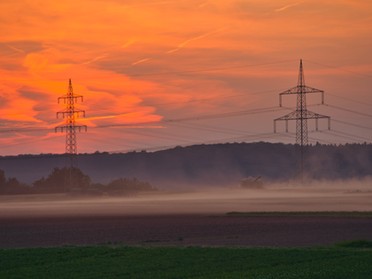 17.07.2019 - Ulrich Seidel - Getreideernte auf den Feldern kurz nach Sonnenuntergang